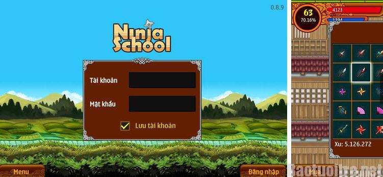 Cho Nick Ninja School Online VIP