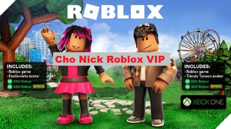 Cho Nick Roblox VIP
