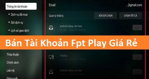 share tài khoản vip fpt play 2022