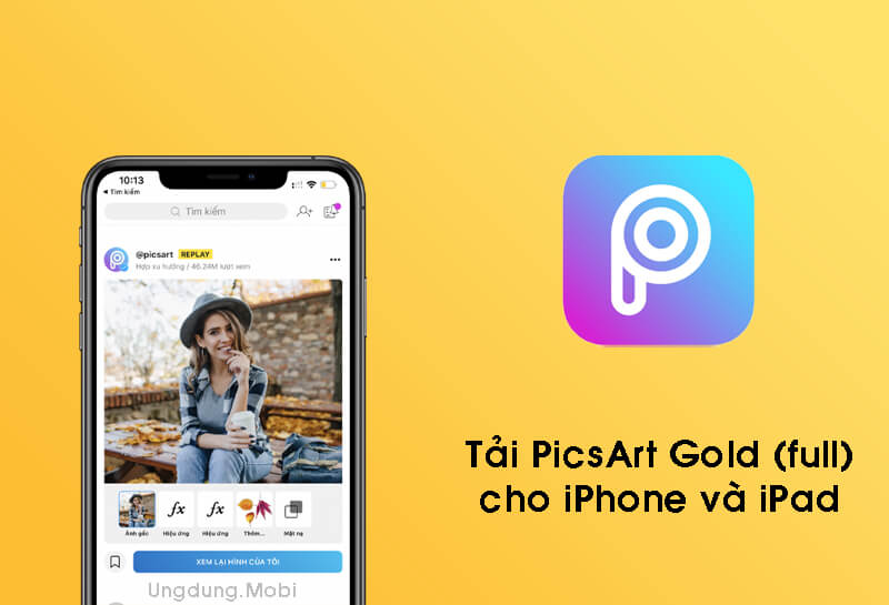 ứng dụng PicsArt Gold
